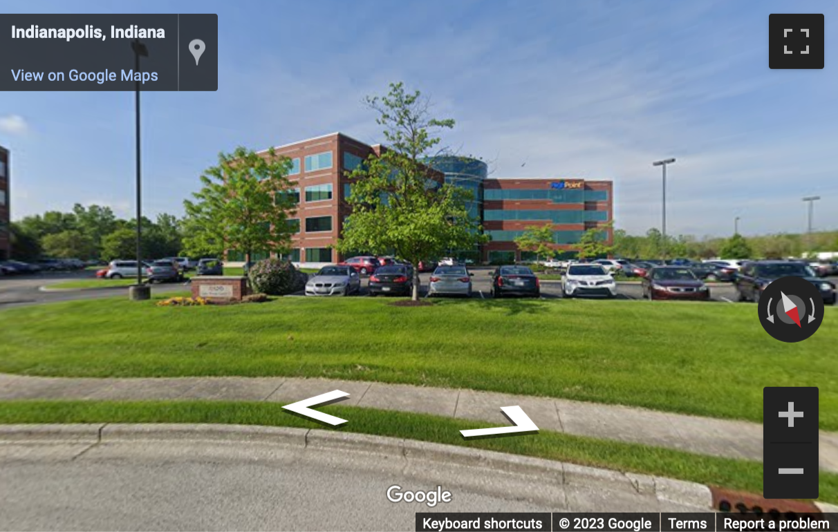 Street View image of 8520 Allison Pointe Boulevard, Suite 220, Indianapolis, Indiana, USA
