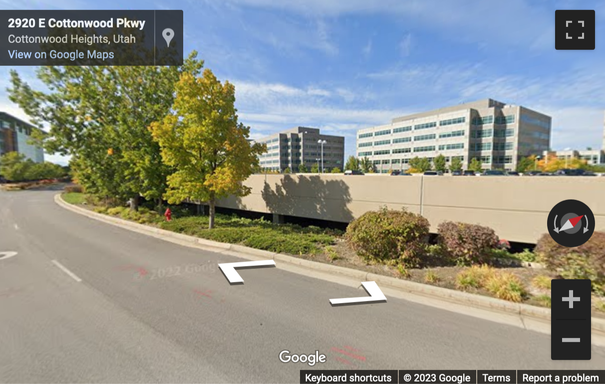 Street View image of 2825 East Cottonwood Parkway, Suite 500, Salt Lake City, Utah, USA
