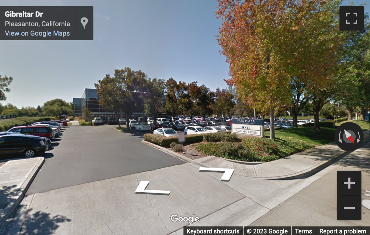 Street View image of 4695 Chabot Drive, 2nd Floor, Pleasanton, California, USA