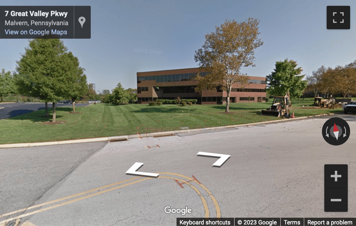 Street View image of 5 Great Valley Pkwy, Malvern, Pennsylvania, USA