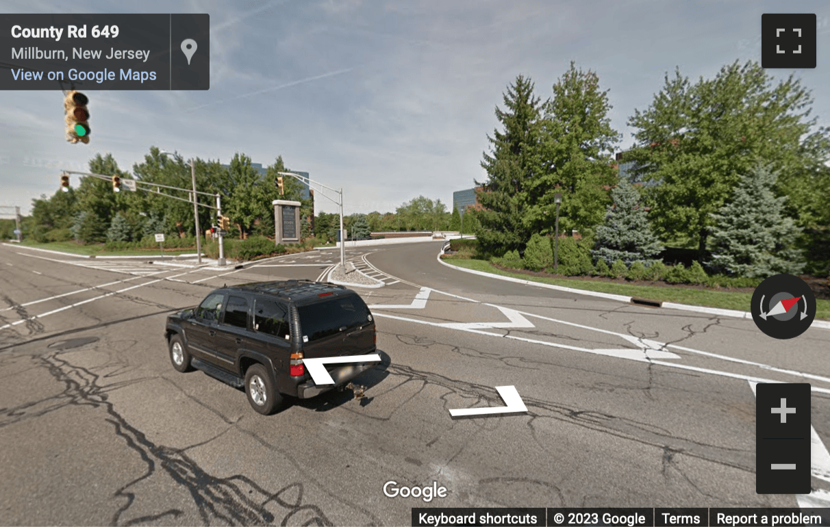 Street View image of 51 JFK Parkway, Short Hills Center, Short Hills, New Jersey, USA