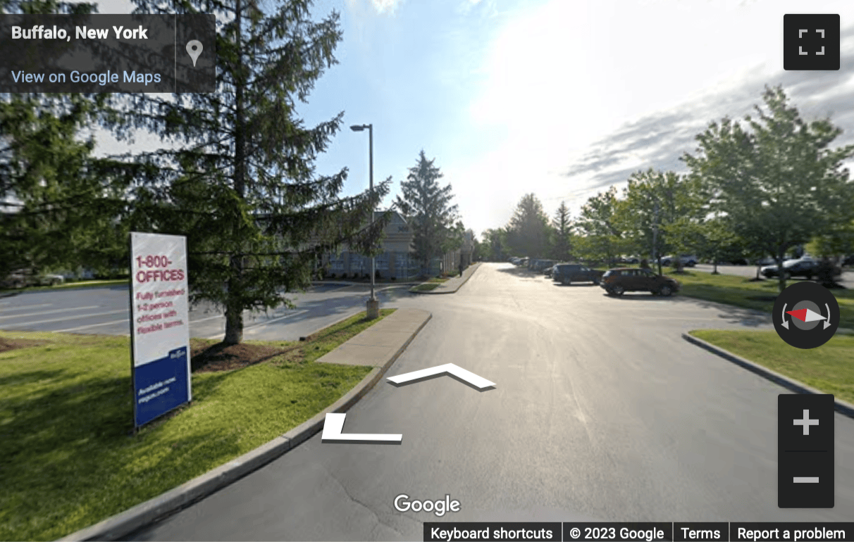 Street View image of 300 International Drive, Suite 100, Amherst Center, Williamsville, New York State, USA
