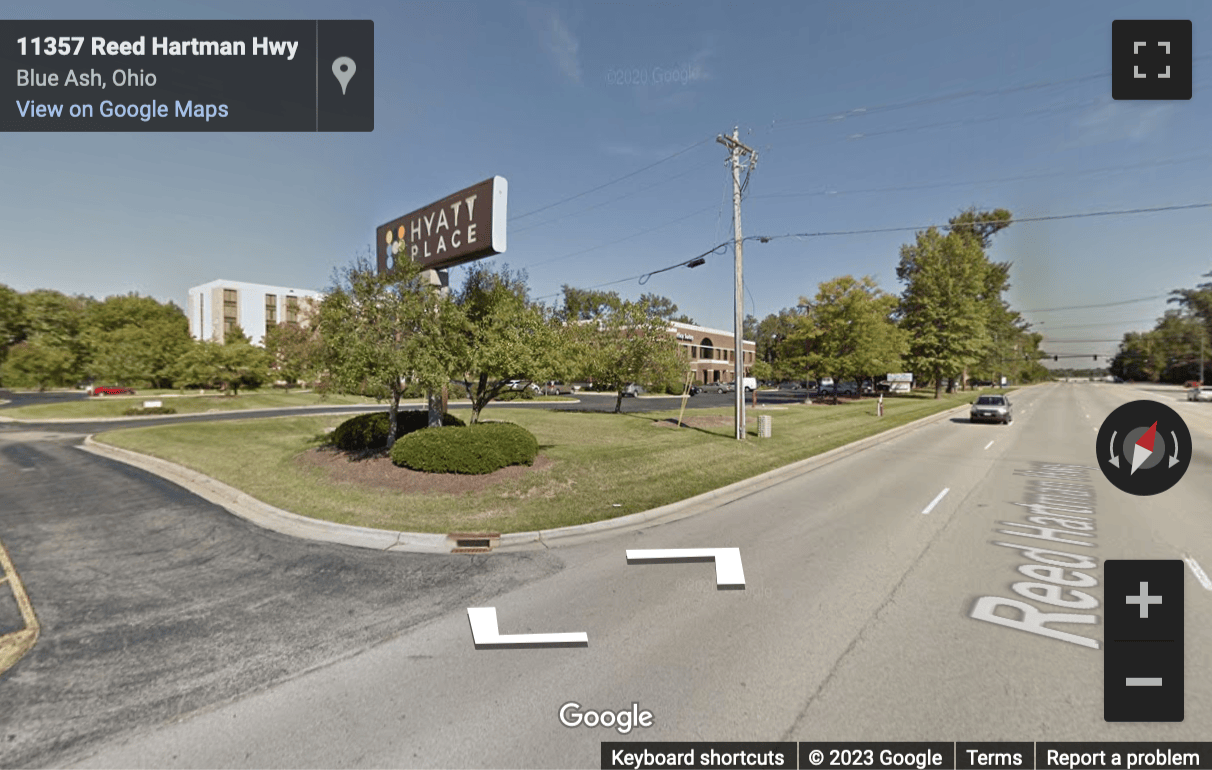 Street View image of 11427 Reed Hartman Highway, Cincinnati, Ohio, USA