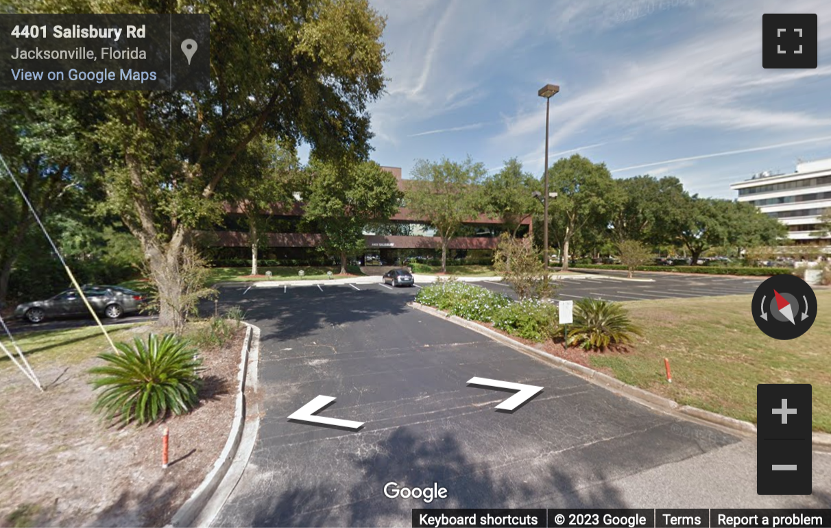Street View image of 4720 Salisbury Road, Southpoint, Jacksonville, Florida, USA