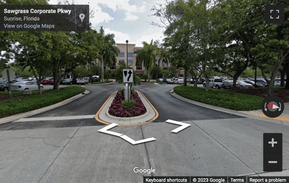 Street View image of 1560 Sawgrass Corporate Parkway, Suite 400, Sunrise, Florida, USA