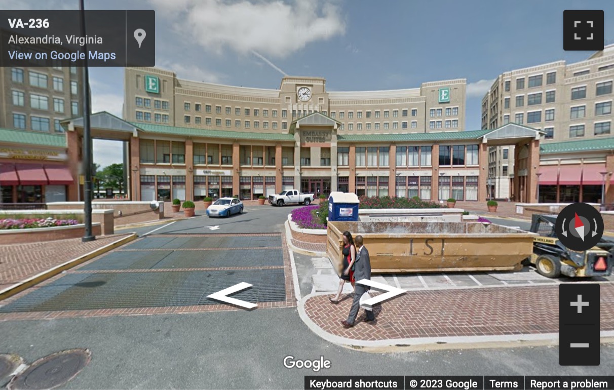 Street View image of 1765 Duke Street, Alexandria, Virginia, USA