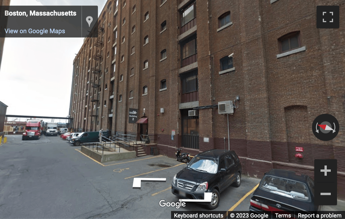 Street View image of 50 Terminal Street, Bld. 2, Suite 716, Charlestown, Massachusetts, USA