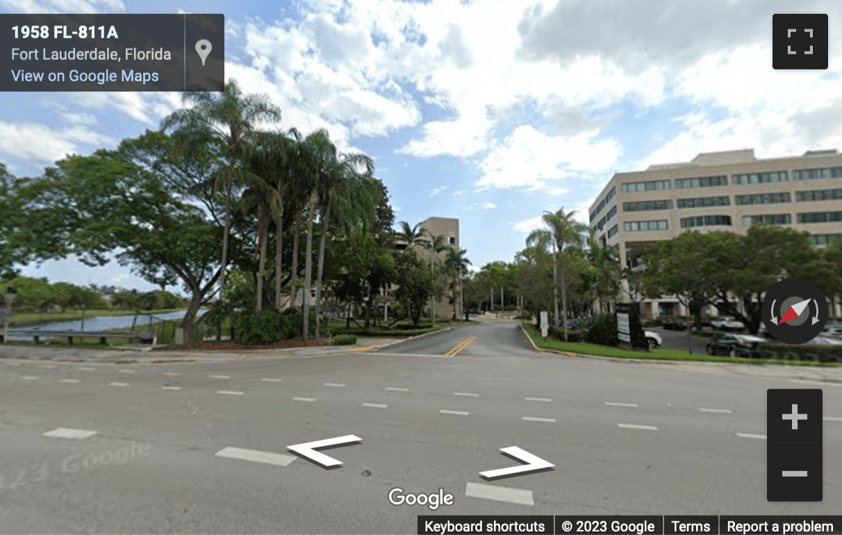 Street View image of 6750 N. Andrews Avenue, Suite 200, Fort Lauderdale, Florida, USA