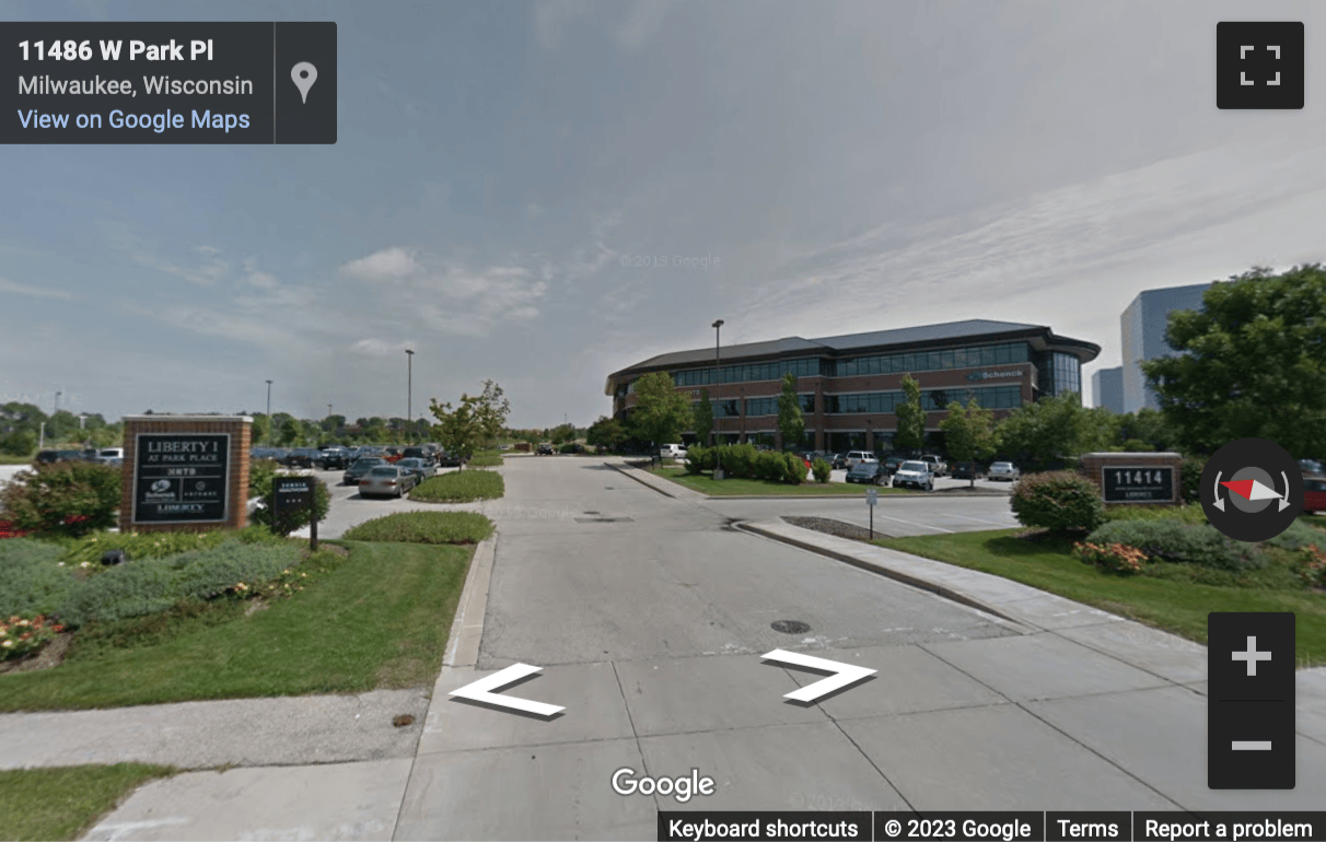 Street View image of 11414 W. Park Place, Suite 202, Milwaukee, Wisconsin, USA