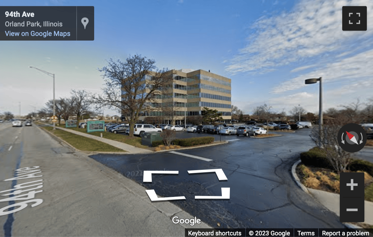 Street View image of 15255 South 94th Avenue, Suite 500, Orland Park, Illinois, USA