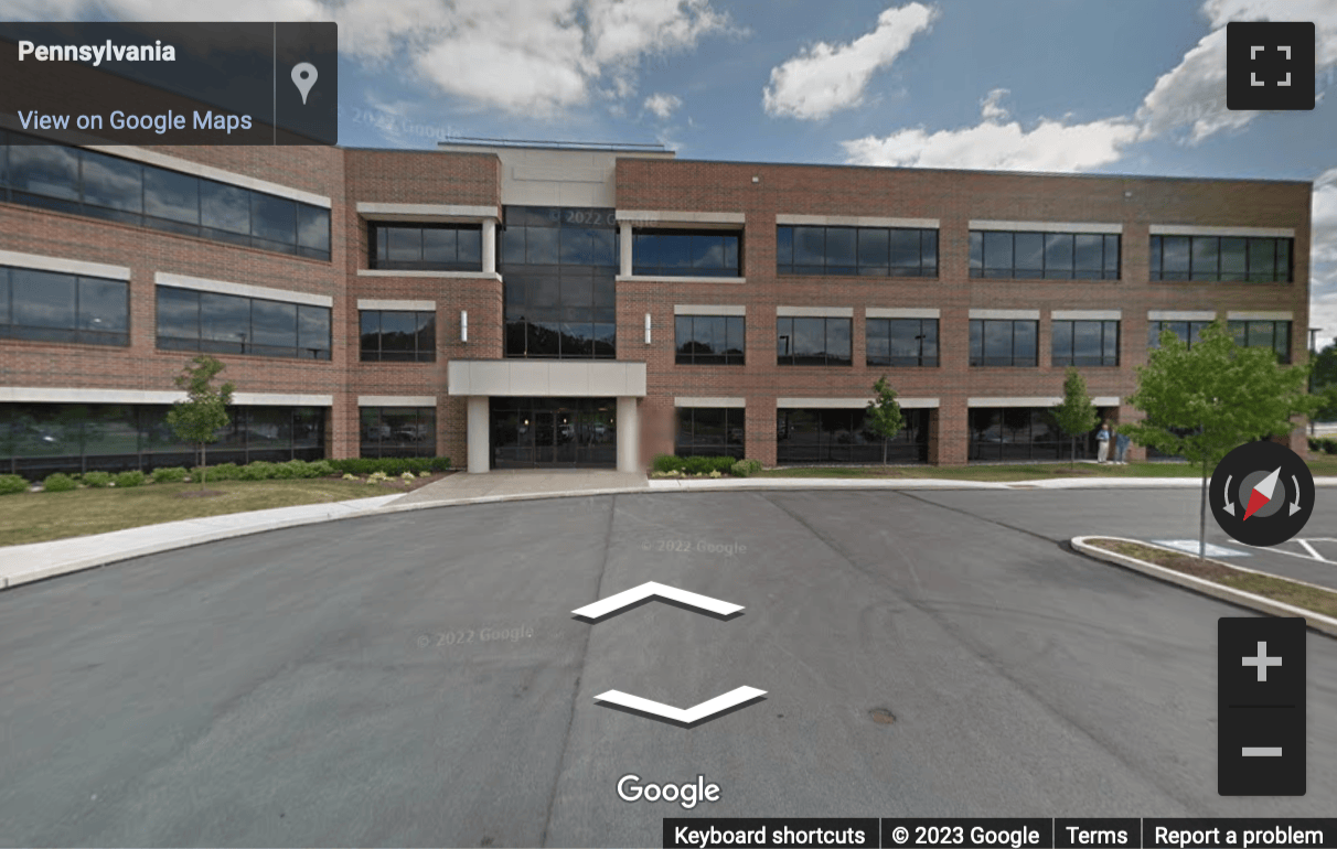 Street View image of 3477 Corporate Parkway, Suite 100, Center Valley, Pennsylvania, USA