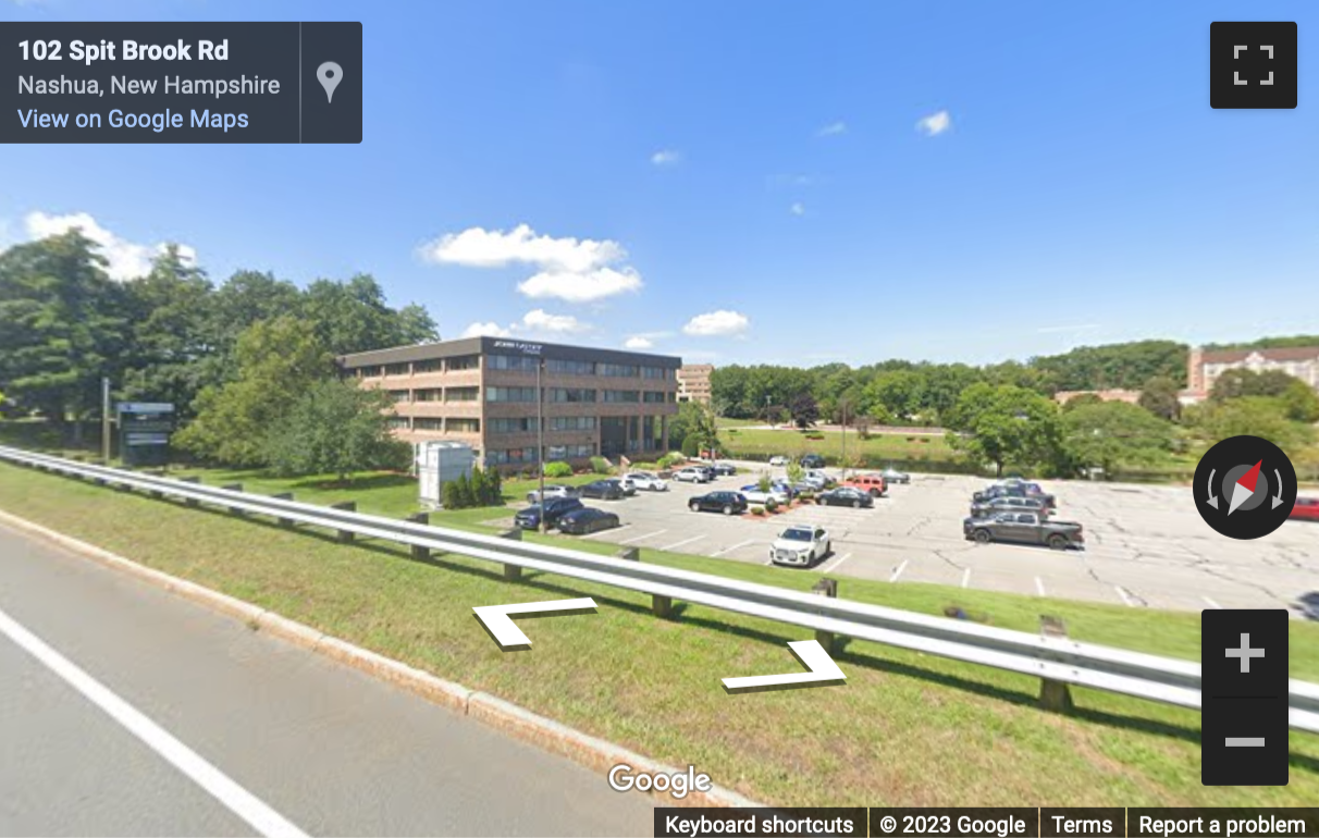 Street View image of 1 Tara Boulevard, Suite 200, Nashua, New Hampshire, USA