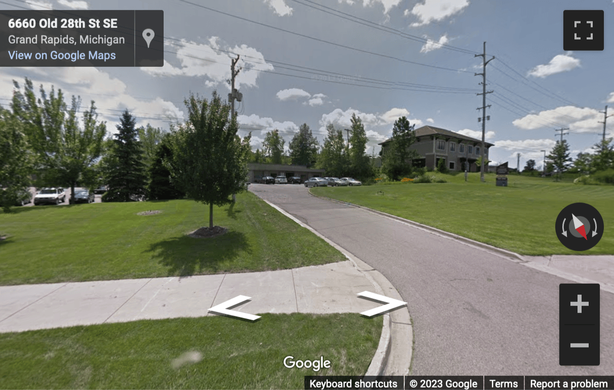 Street View image of 6660 Old 28th Street SE, Grand Rapids, Michigan, USA