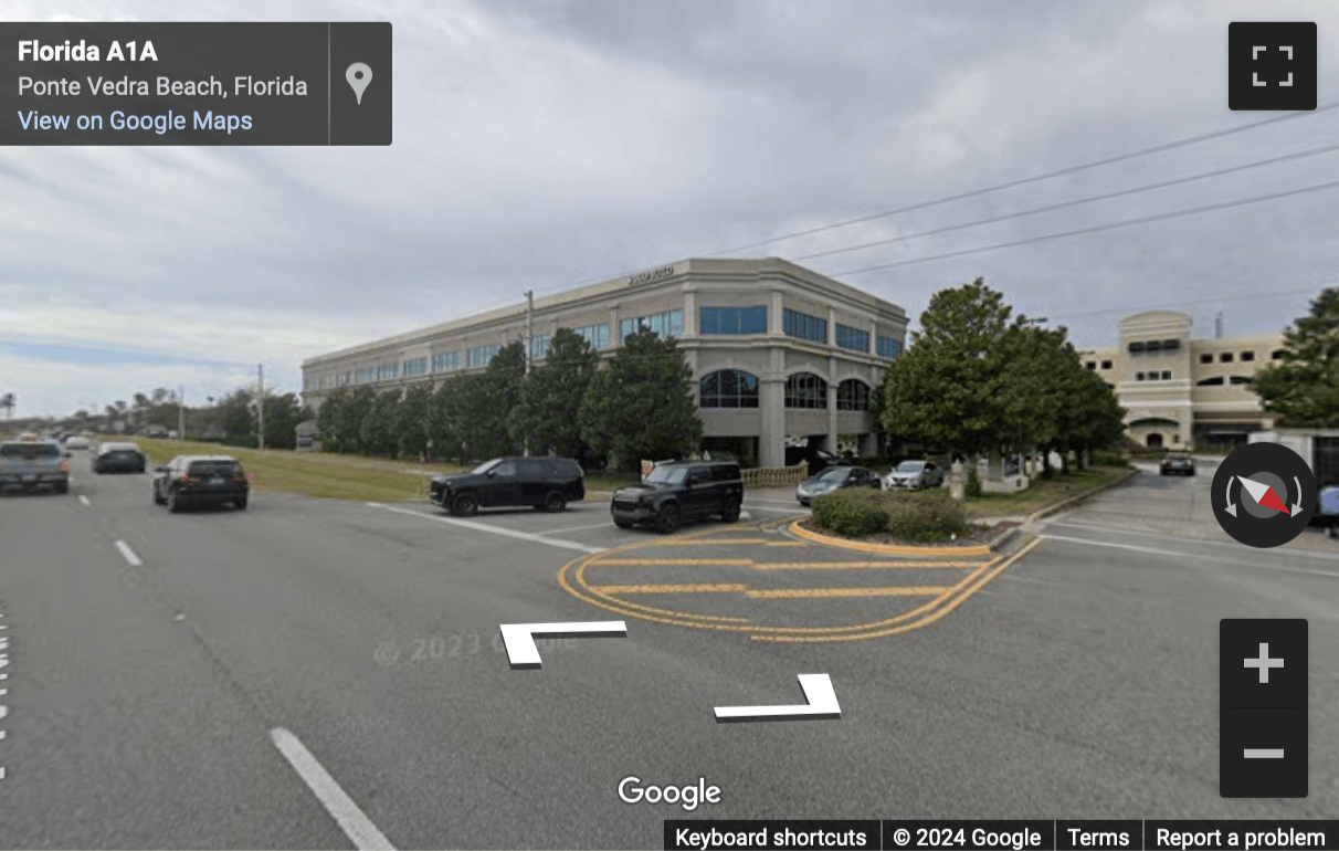 Street View image of 822 N. A1A Highway, Suite 310, Jacksonville, Florida, USA