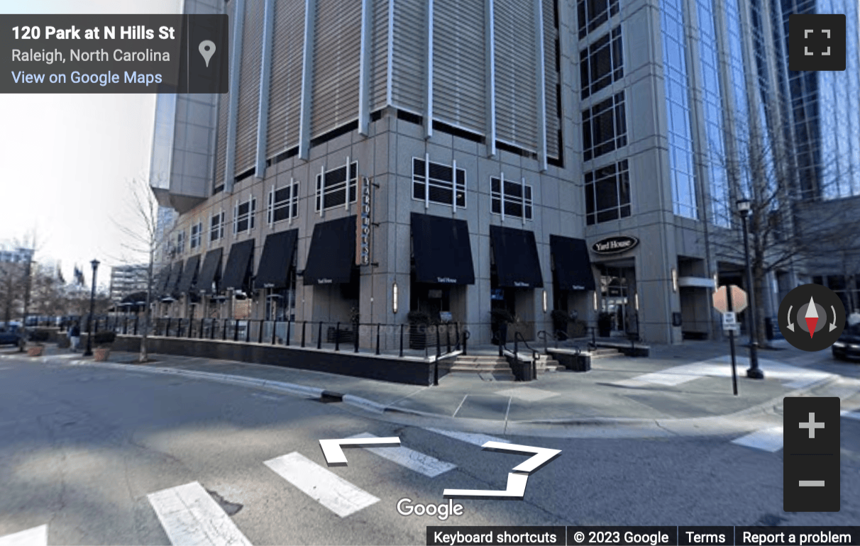 Street View image of 4208 Six Forks Road, Suite 1000, Raleigh, North Carolina, USA