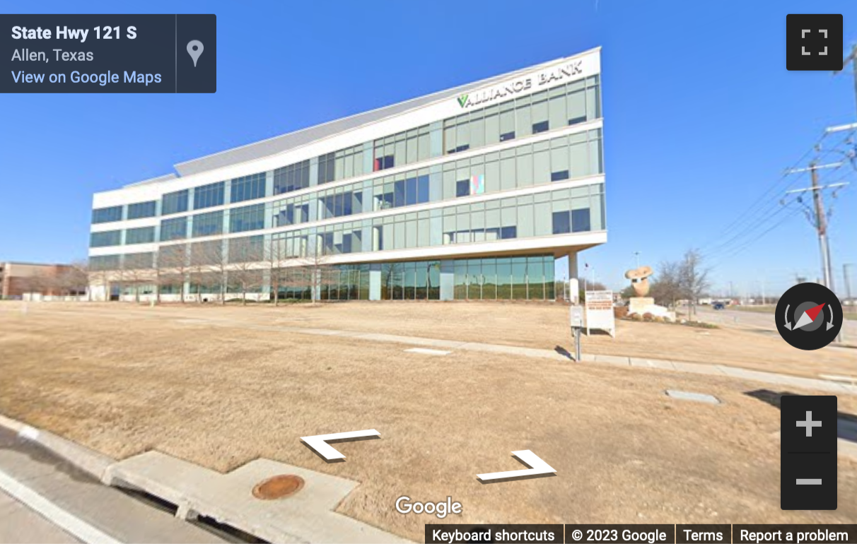Street View image of 5900 South Lake Forest Drive, Suite 300, Valliance Plaza, McKinney, Texas, USA