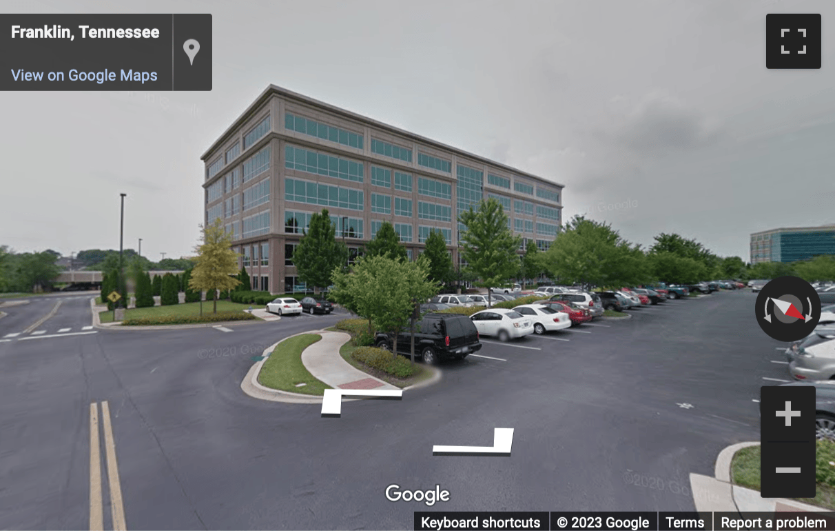 Street View image of 725 Cool Springs, Suite 600, Franklin, Tennessee, USA
