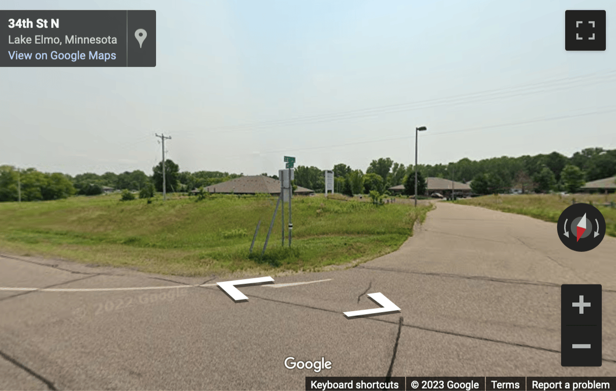 Street View image of 8955 MN-Highway 5, Lake Elmo, Stillwater, Minnesota, USA