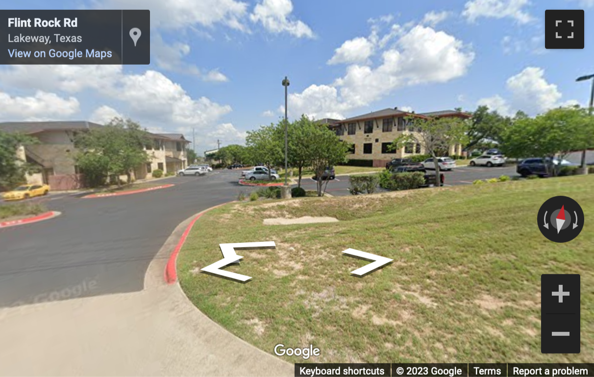 Street View image of 2802 Flintrock Trace, Suite 201, Austin, Texas, USA