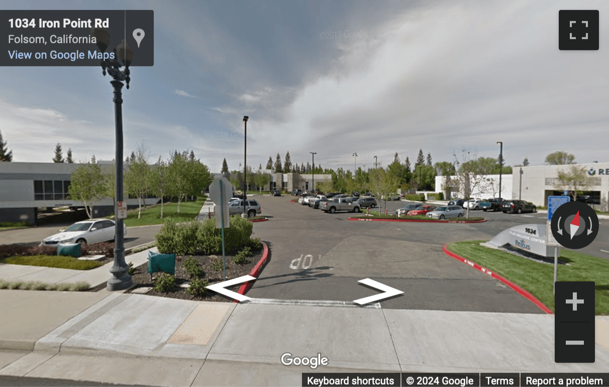 Street View image of 1024 Iron Point Road, Folsom, California, USA