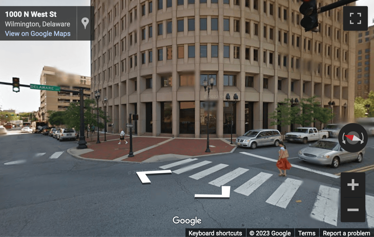 Street View image of 1000 N West Street, Wilmington, Delaware, USA