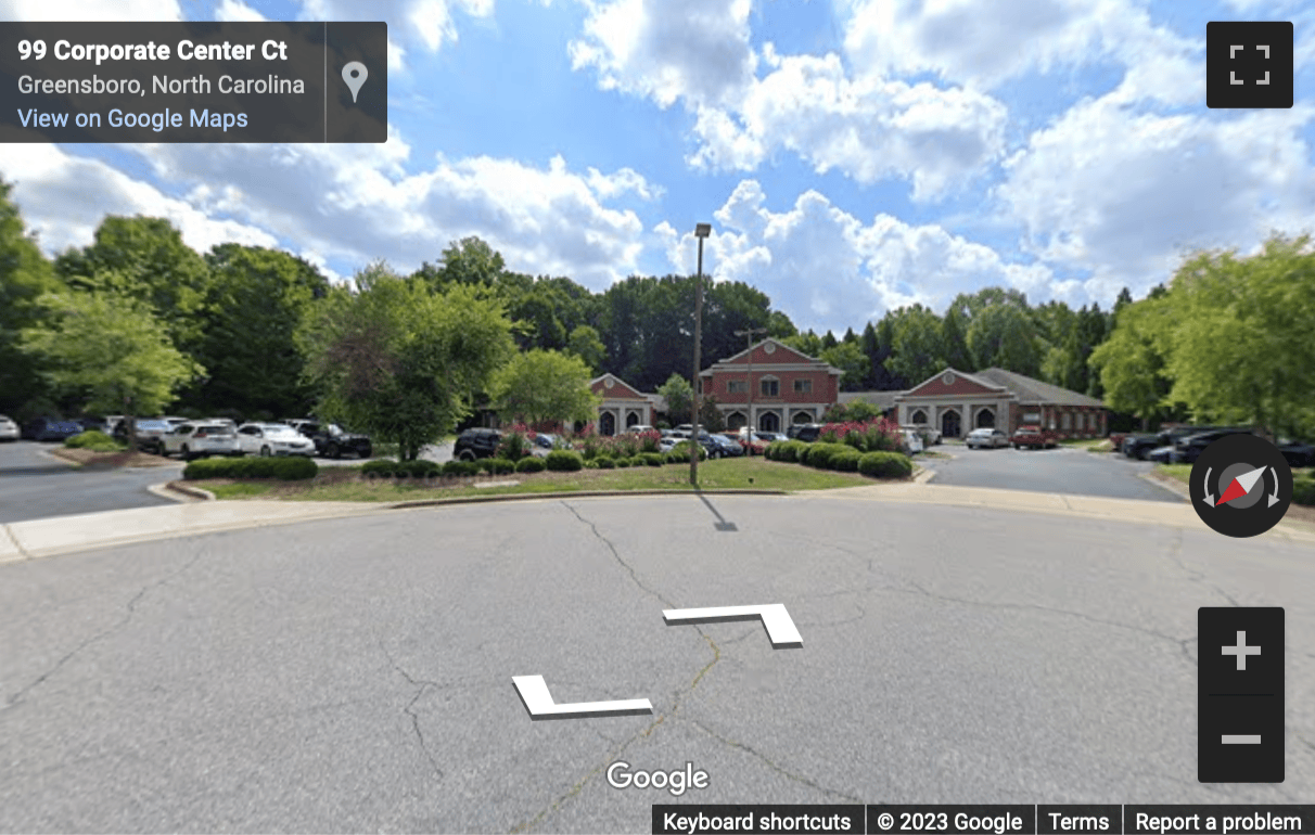 Street View image of 7 Corporate Center Court, Suite B, Greensboro, North Carolina, USA