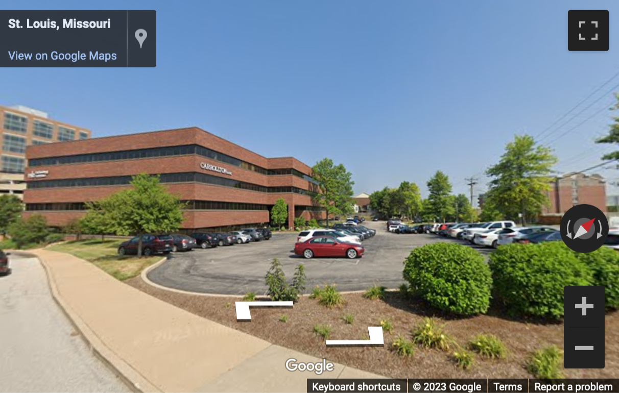 Street View image of 1001 Craig Road, Suite 260, St Louis, Missouri, USA