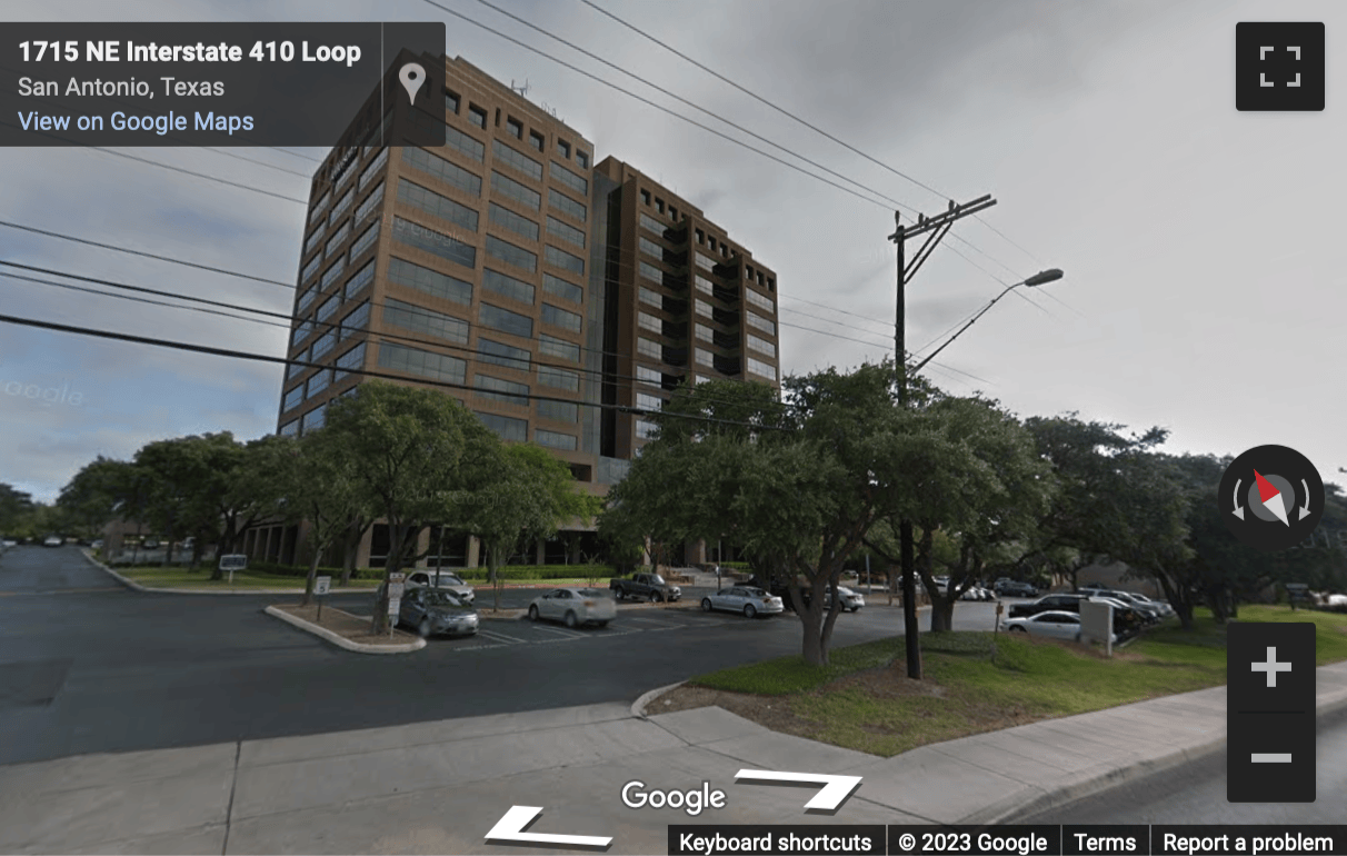 Street View image of 1777 NE Loop 410, Suite 600, Airport Area Center, San Antonio, Texas, USA