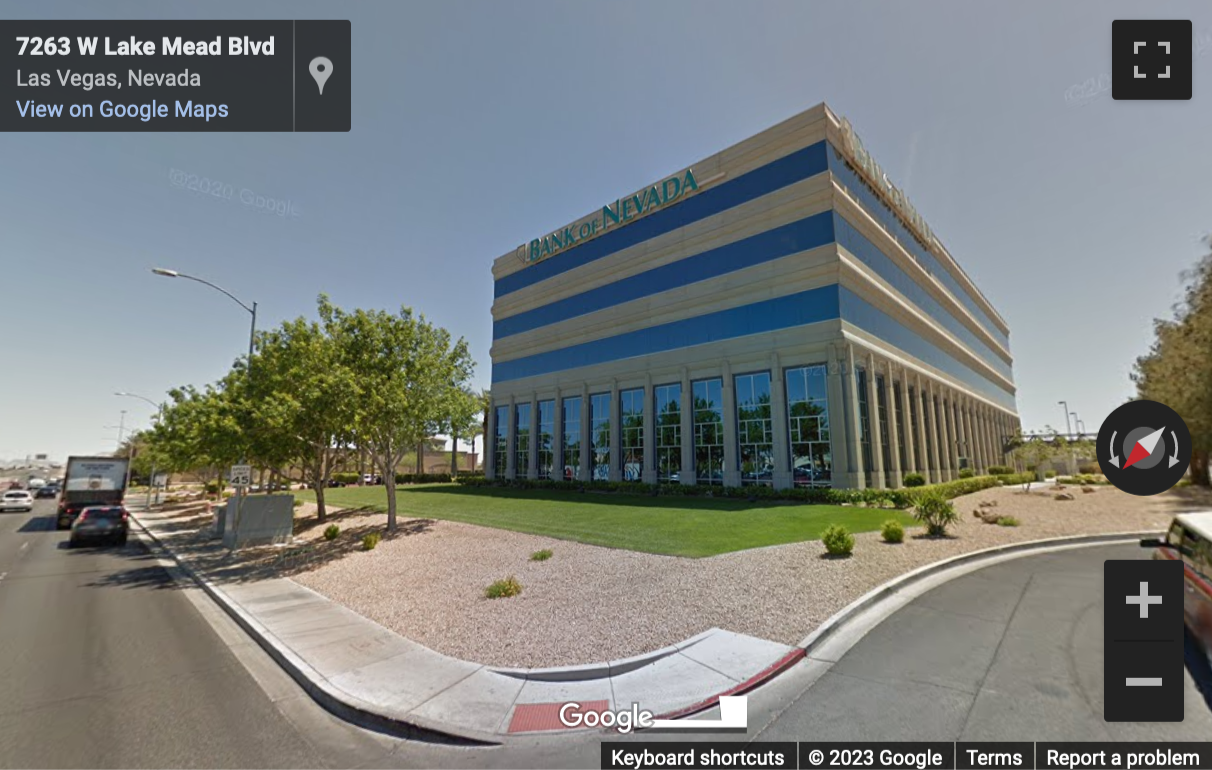 Street View image of 7251 West Lake Mead Boulevard, Suite 300, Summerlin Center, Las Vegas, Nevada, USA