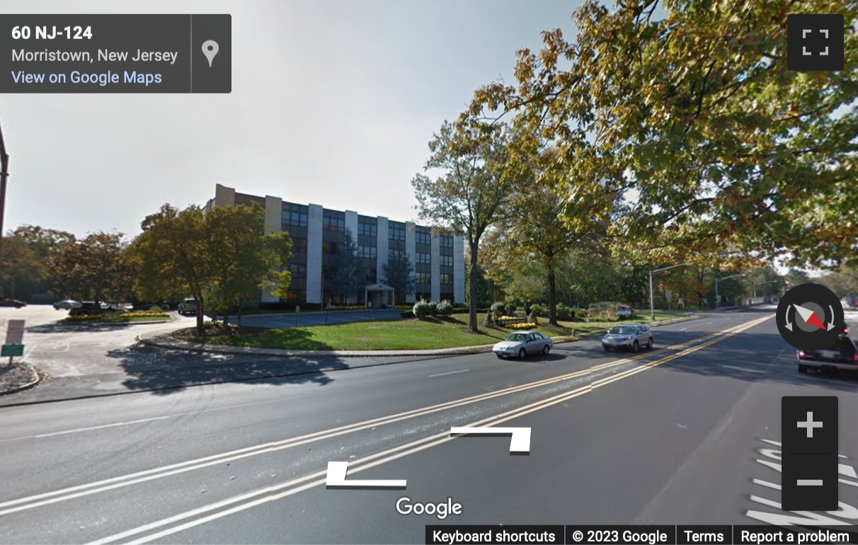 Street View image of 55 Madison Avenue, Suite 400, Morristown Center, Morristown, New Jersey, USA