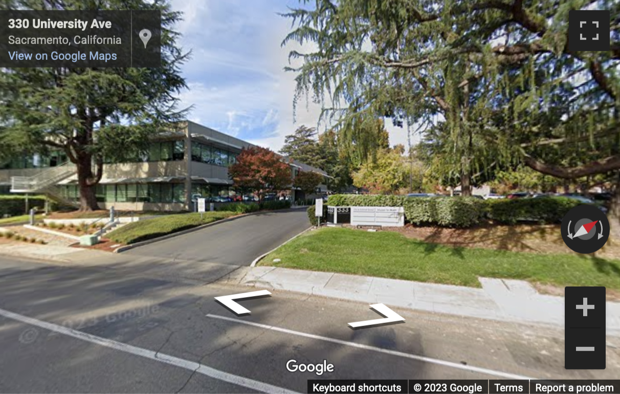 Street View image of 777 Campus Commons Road, Suite 200, Campus Commons Center, Sacramento, California, USA