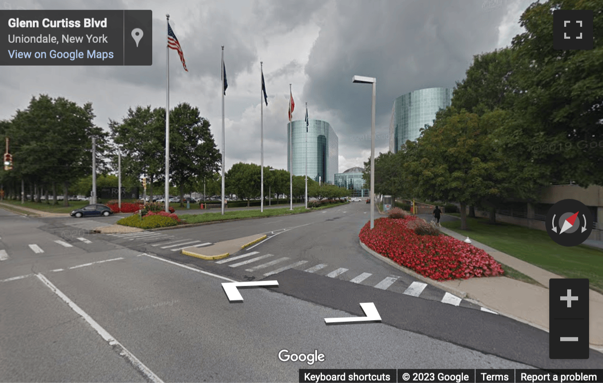 Street View image of 626 RexCorp Plaza, RexCorp Plaza Center, Uniondale, New York State, USA