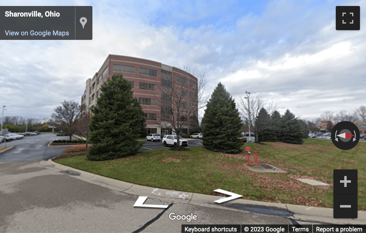 Street View image of 300 East Business Way, Sharonville, Suite 200, Summit Woods, Cincinnati, Ohio, USA