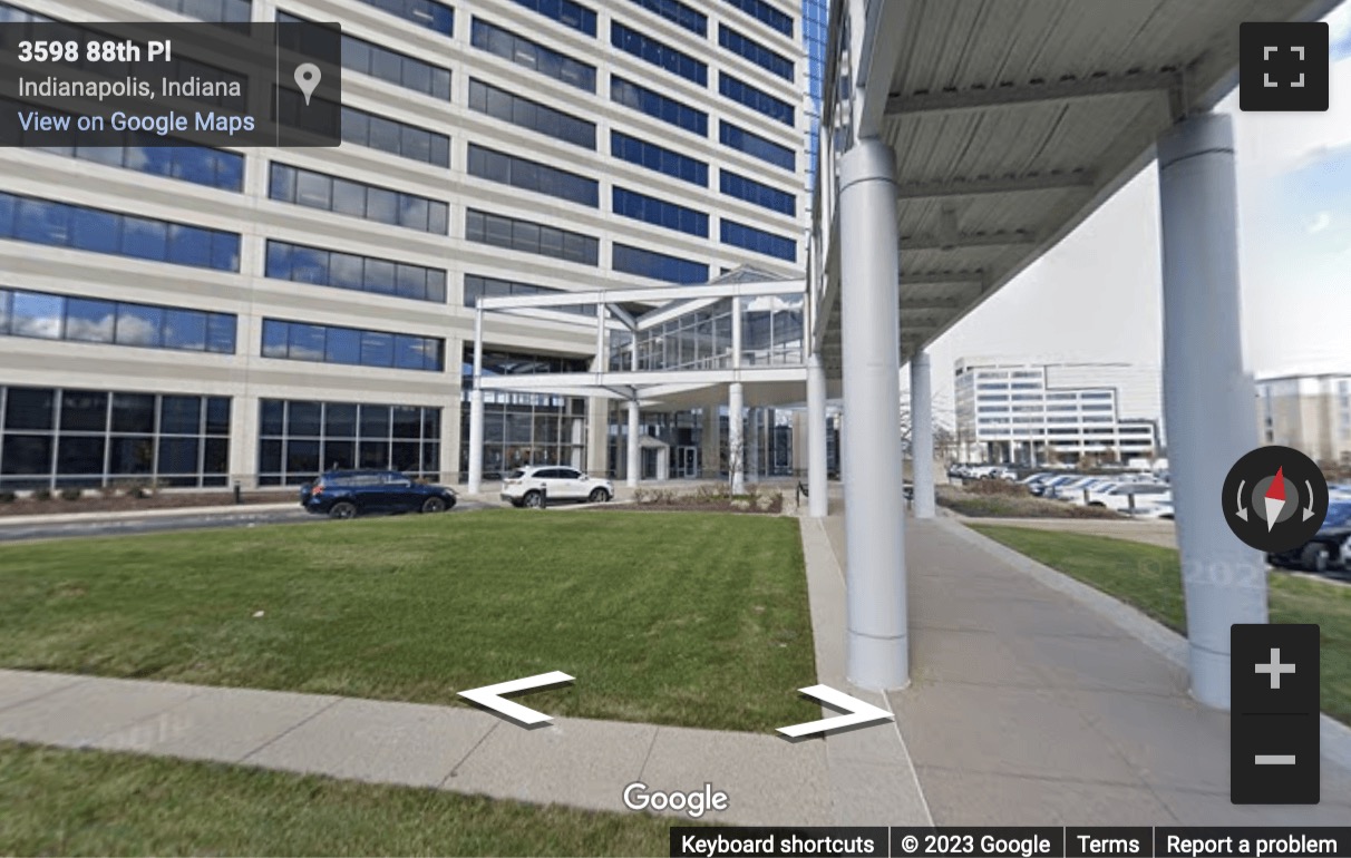 Street View image of 8888 Keystone Crossing, Keystone Crossing Center, Indianapolis, Indiana, USA