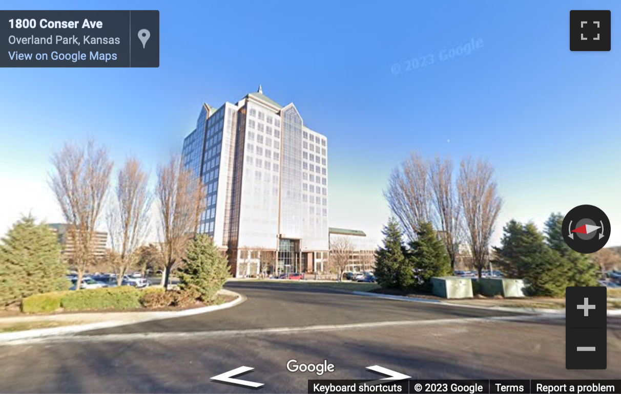 Street View image of 7500 College Boulevard, Suite 400, Lighton Tower, Overland Park