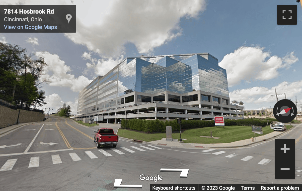 Street View image of 8044 Montgomery Road, Suite 700, Montgomery Center, Cincinnati, Ohio, USA