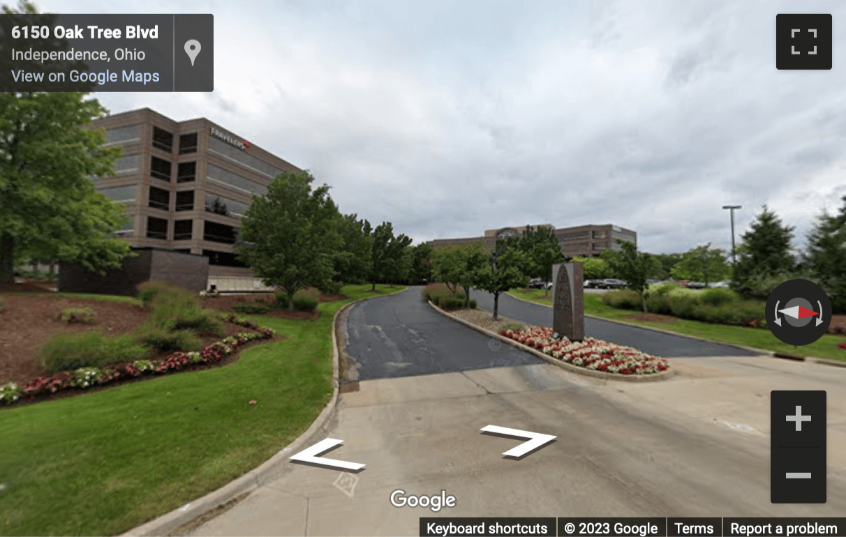 Street View image of 6100 Oak Tree Boulevard, Suite 200, Park One Center, Independence, Ohio, USA