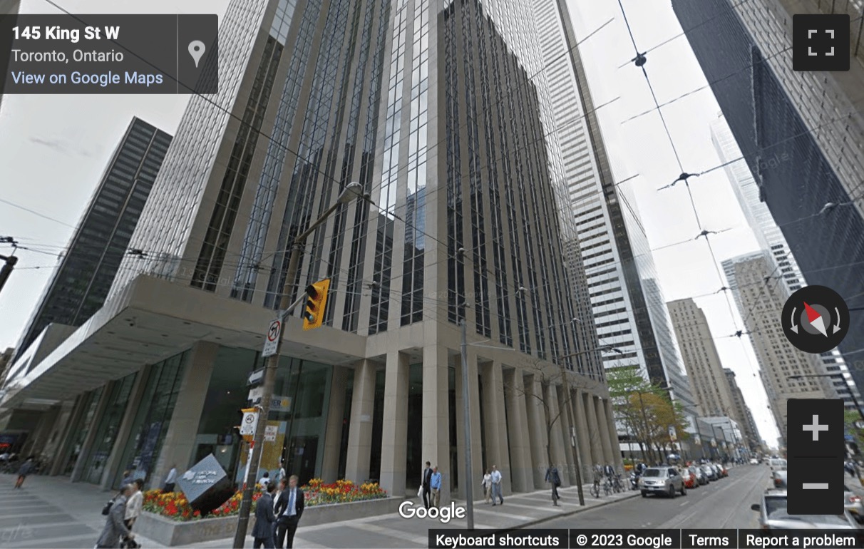 Street View image of Serviced Offices to rent in Toronto - 130 King Street West (near The PATH)