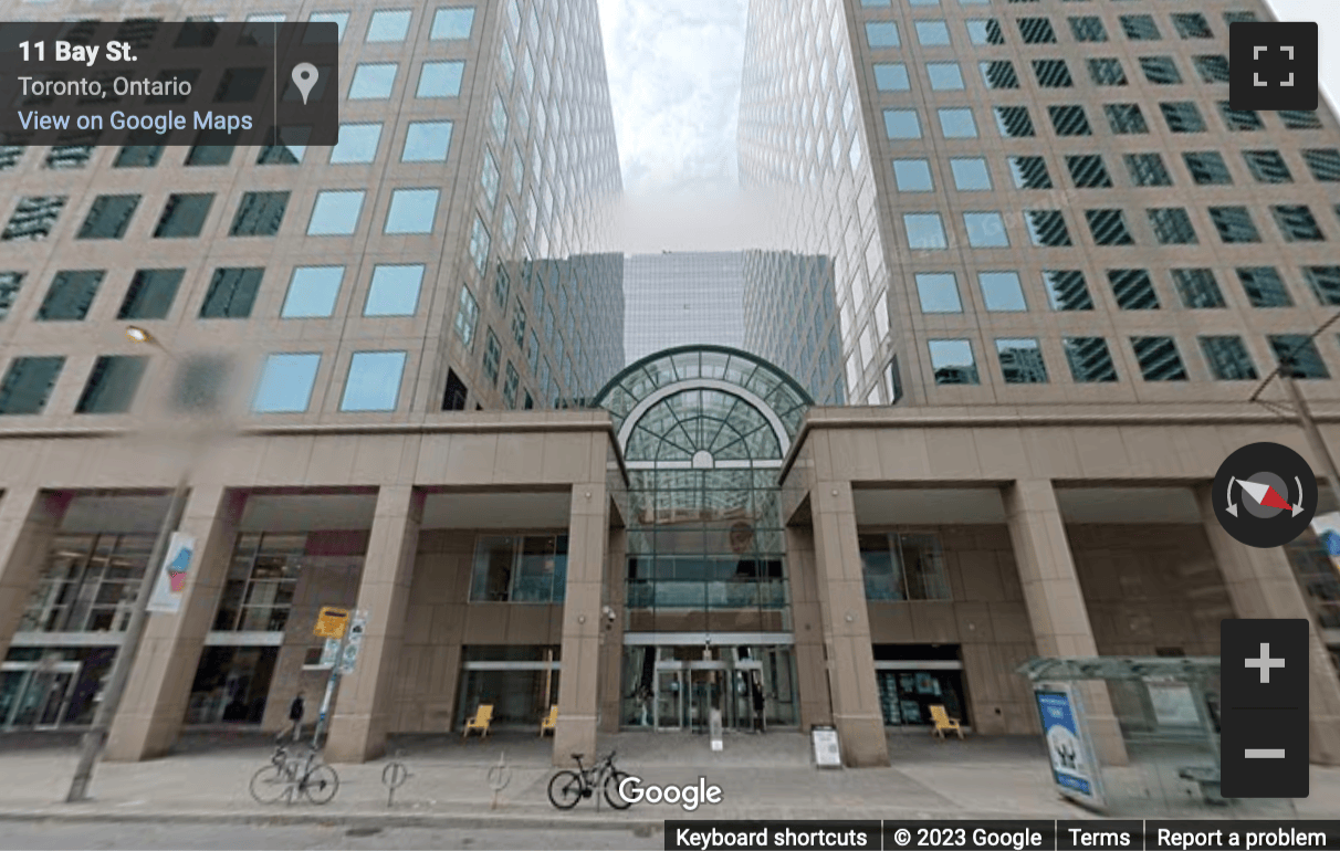 Street View image of WaterPark Place, 20 Bay Street (11th Floor), Toronto, Ontario, Canada