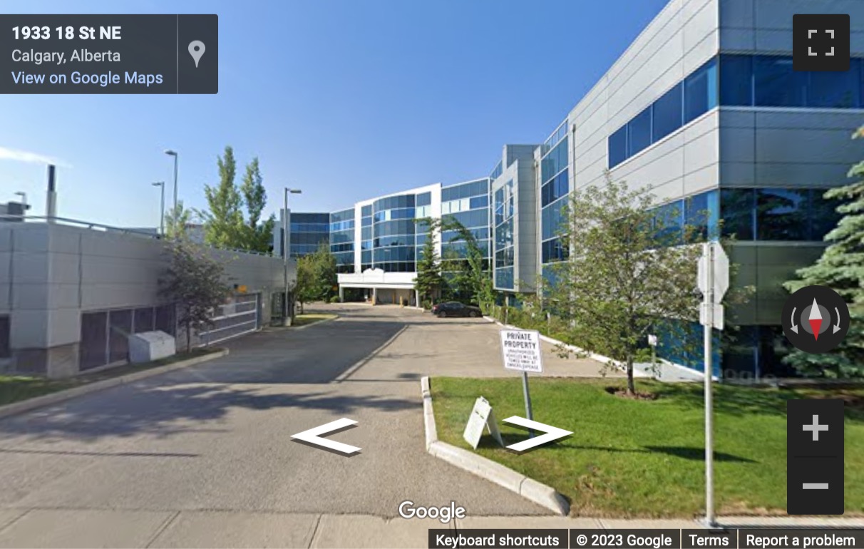 Street View image of 1925- 18th Ave NE, Floor 115, Calgary, Alberta, Canada