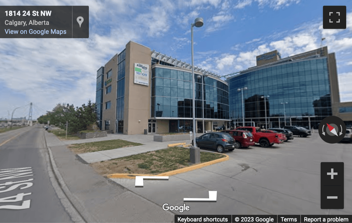 Street View image of Suite 700, One Executive Place, 1816 Crowchild Trail NW, Calgary, Alberta, Canada