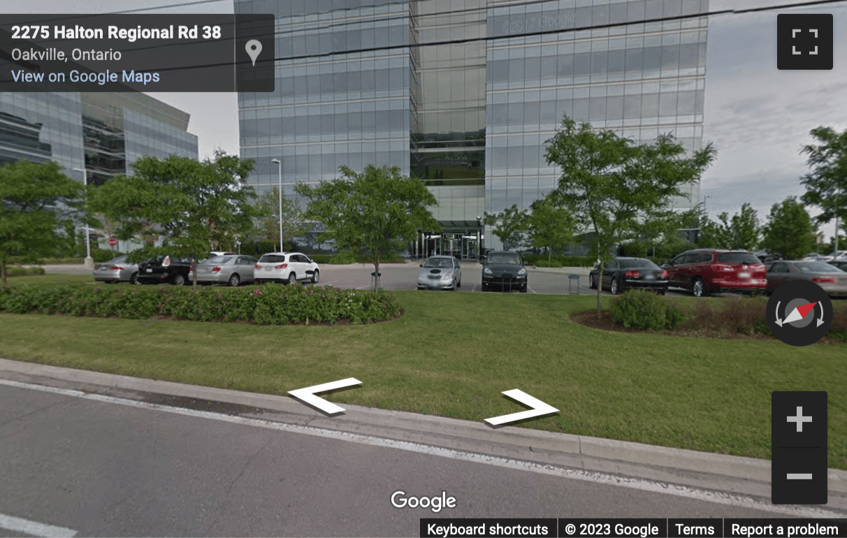 Street View image of Westbury Corporate Centre, 2275 Upper Middle Road E, Oakville, Ontario, Canada