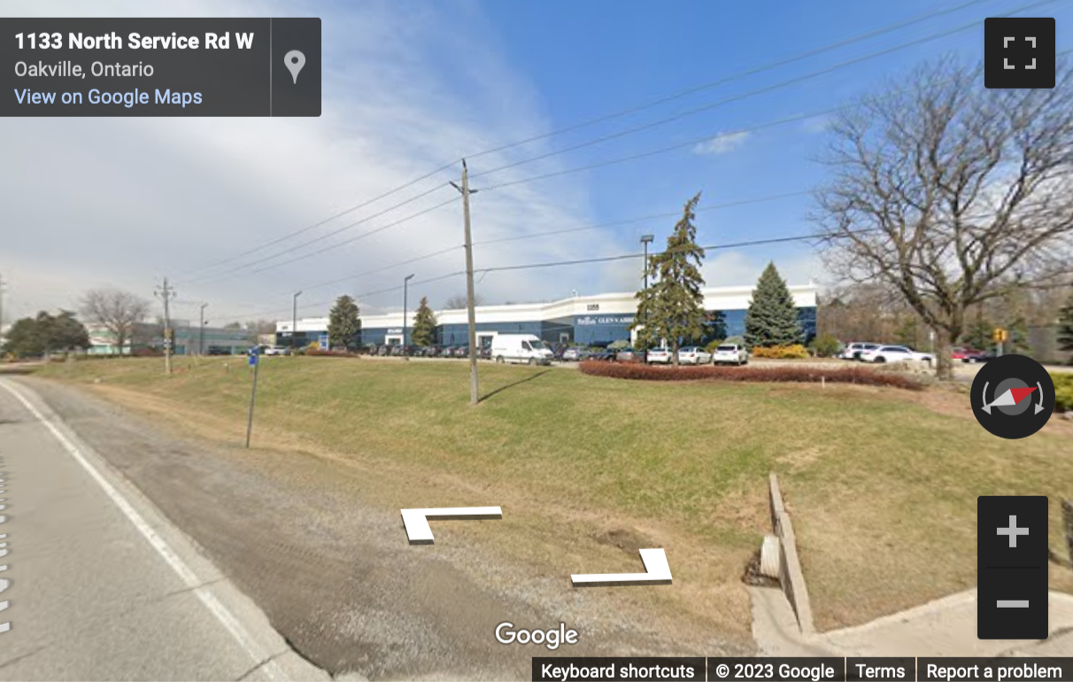 Street View image of 1155 North Service Road West, Unit 11, Oakville, Ontario, Canada