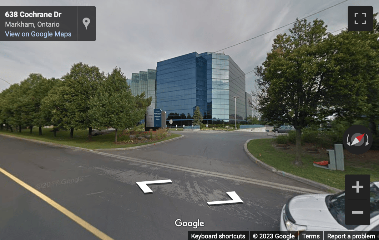 Street View image of 675 Cochrane Drive, East Tower, Markham North, Markham, Ontario, Canada