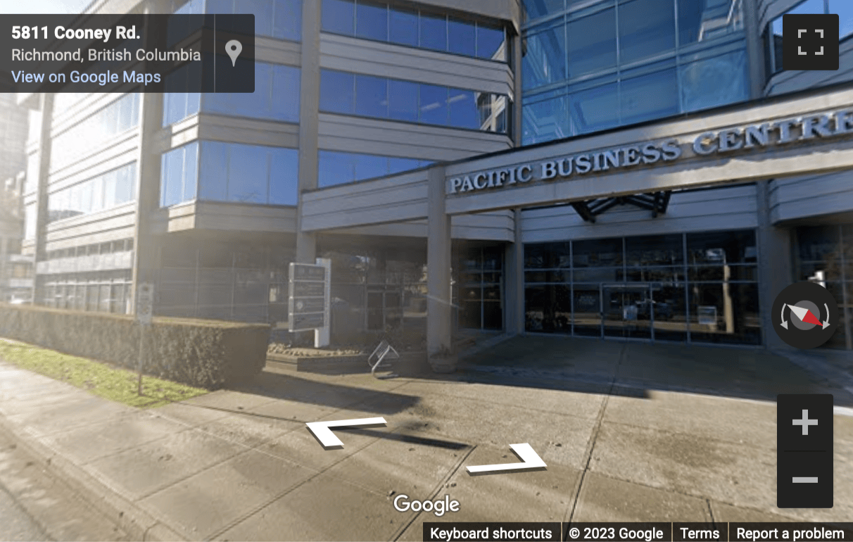 Street View image of 5811 Cooney Road, Suite 305 South Tower, Richmond Business Centre