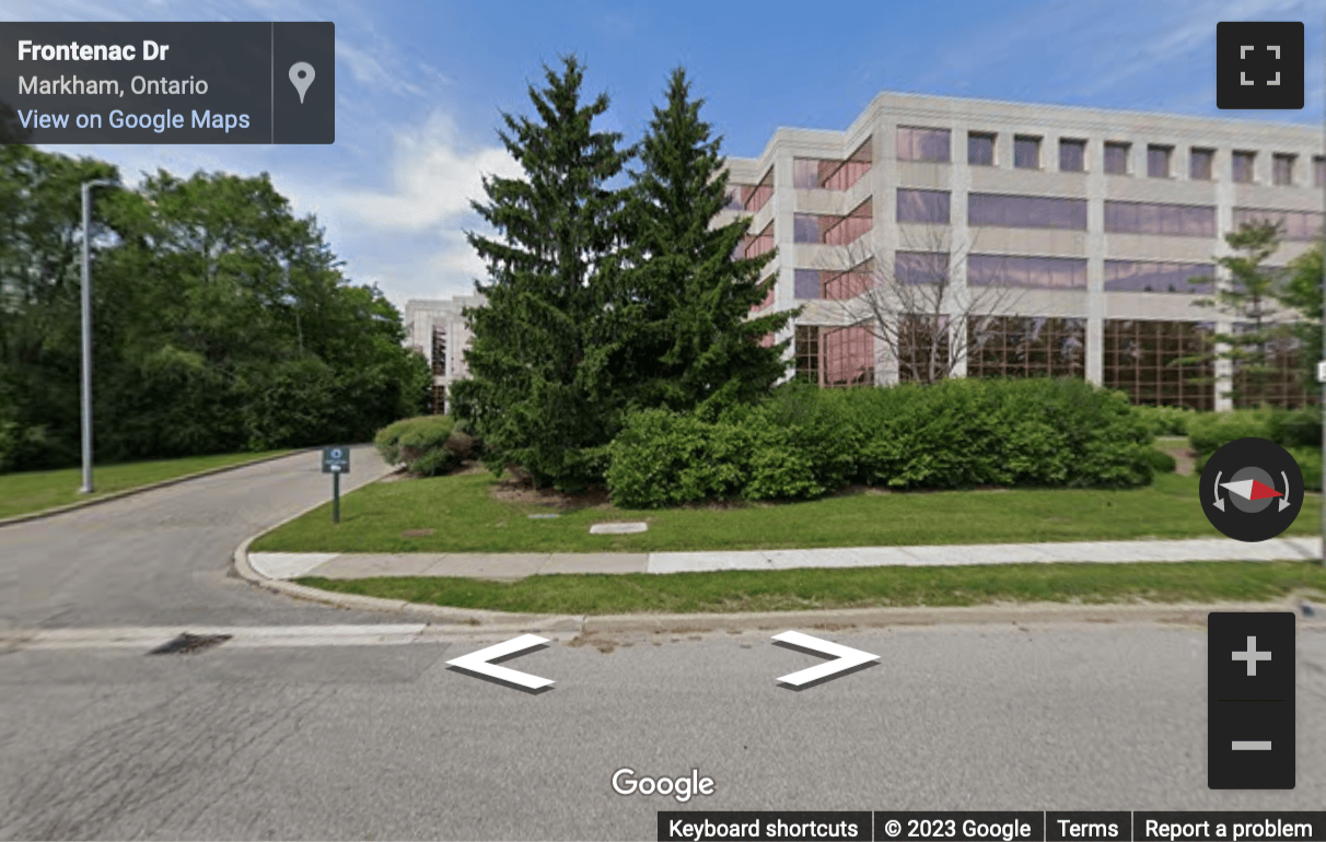Street View image of 15 Allstate Parkway, Suite 600, Markham, Ontario, Canada