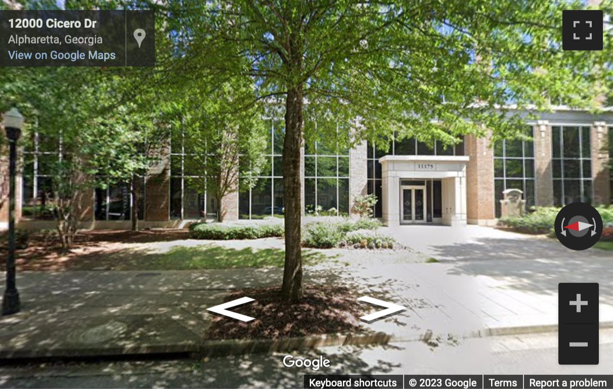 Street View image of 11175 Cicero Drive, Suite 100, Atlanta, Georgia, USA