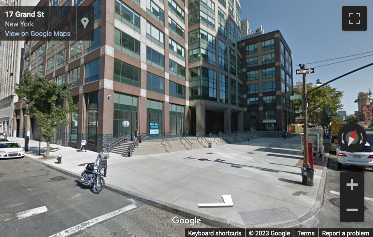 Street View image of 101 Avenue of the Americas, 8th and 9th Floors, New York, New York State, USA