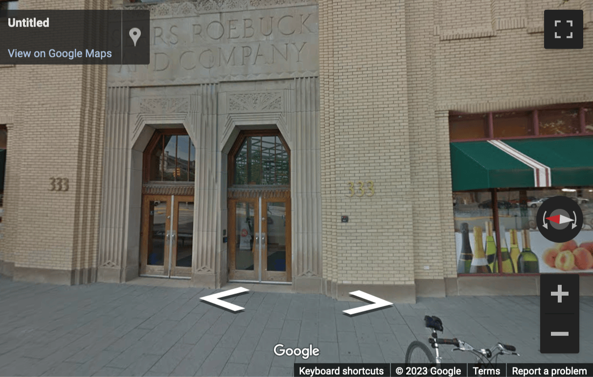 Street View image of 333 N. Alabama Street, Suite 350, Indianapolis, Indiana, USA