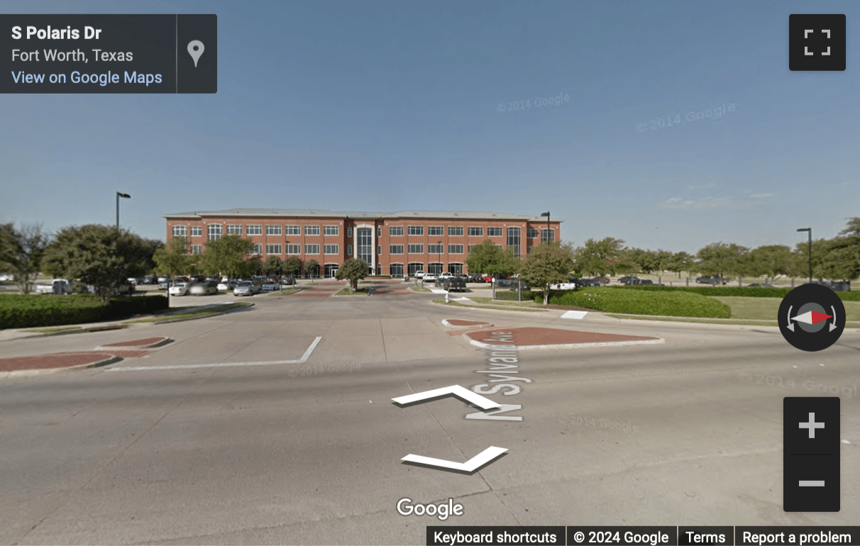 Street View image of 4500 Mercantile Plaza, Suite 300, Fort Worth, Texas, USA